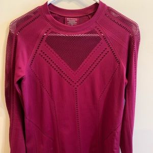 Athleta long sleeve top, size Medium